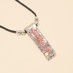 Heart-Calming Mantra Pendant Necklace