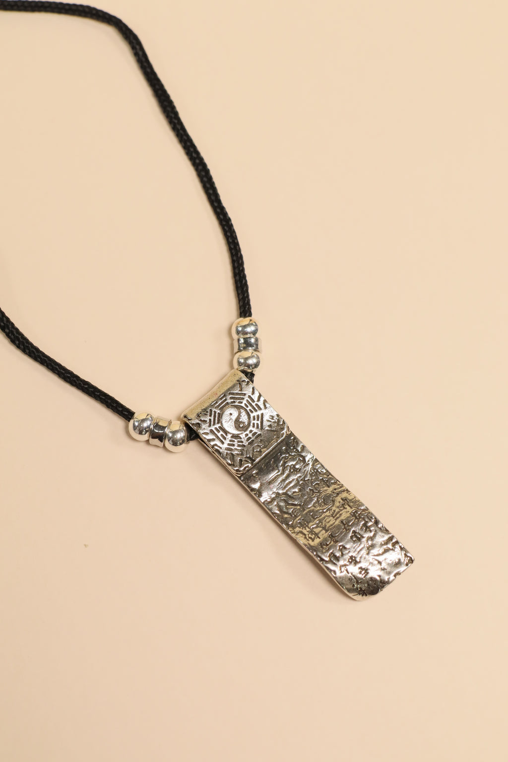 Heart-Calming Mantra Pendant Necklace