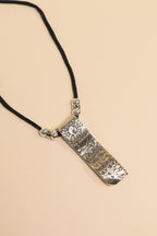 Heart-Calming Mantra Pendant Necklace
