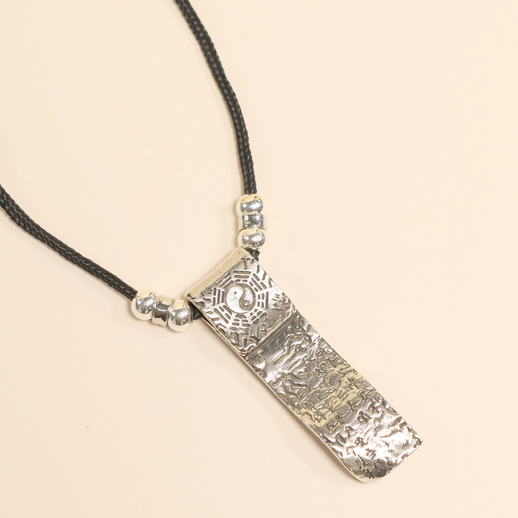 Heart-Calming Mantra Pendant Necklace
