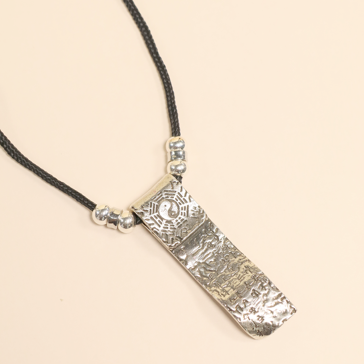 Heart-Calming Mantra Pendant Necklace