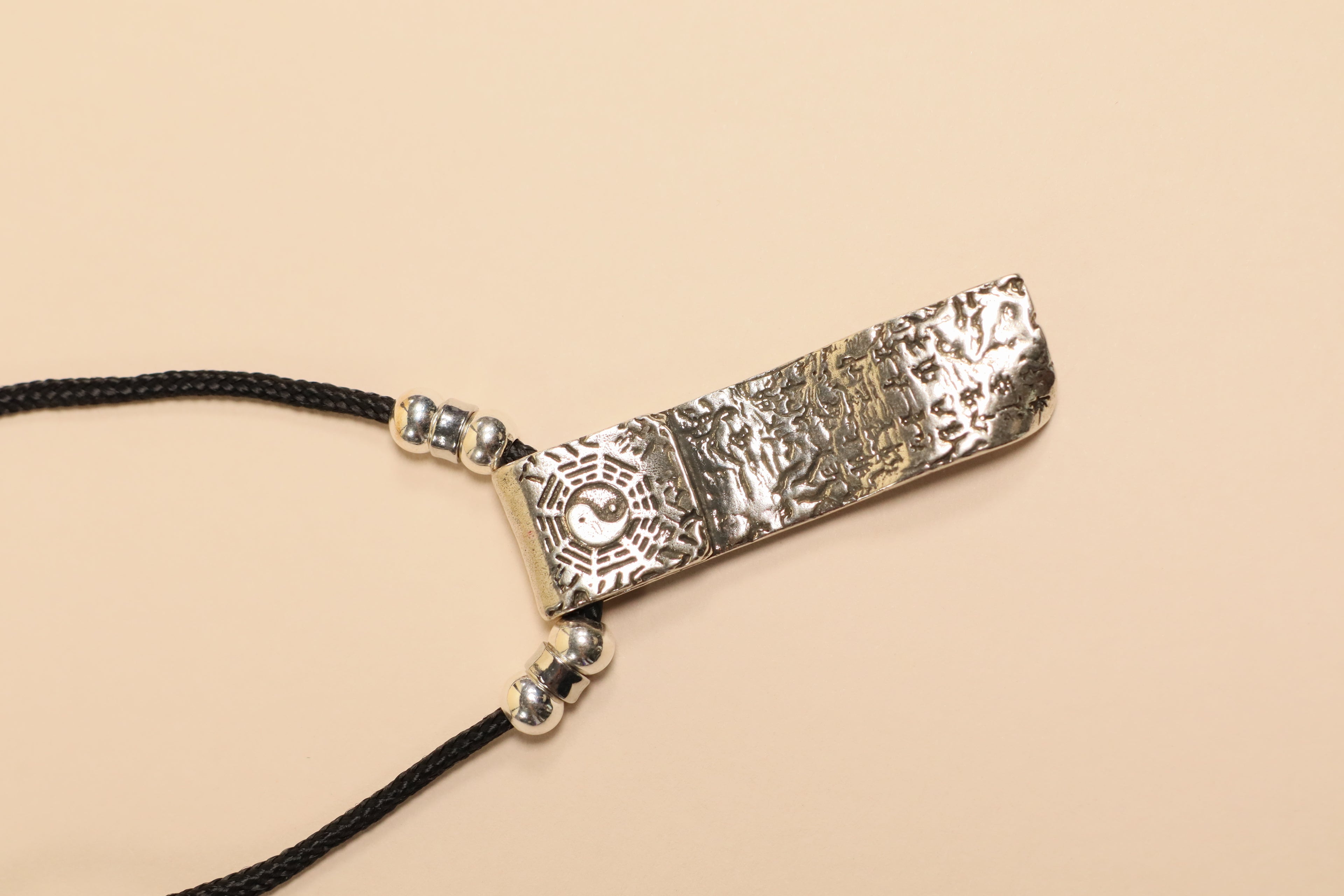 Heart-Calming Mantra Pendant Necklace