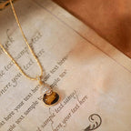 Tiger's Eye Gourd Pendant summerwins,summerwins